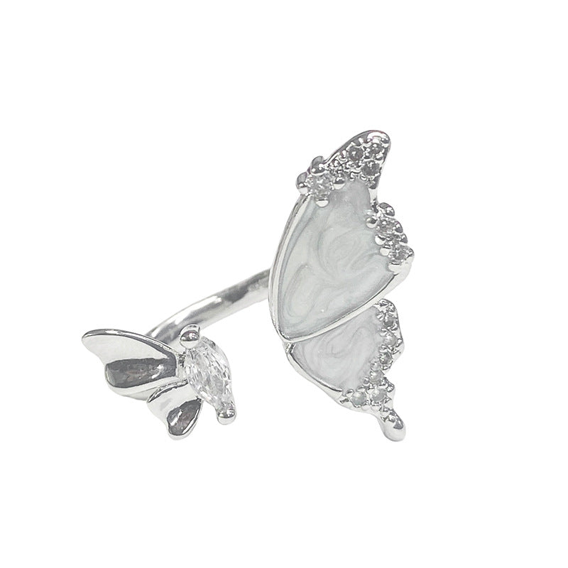 The Debris Series Gradient Female Design Rings