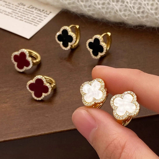 Ear Clip Zircon Fashion Personality Affordable Earrings