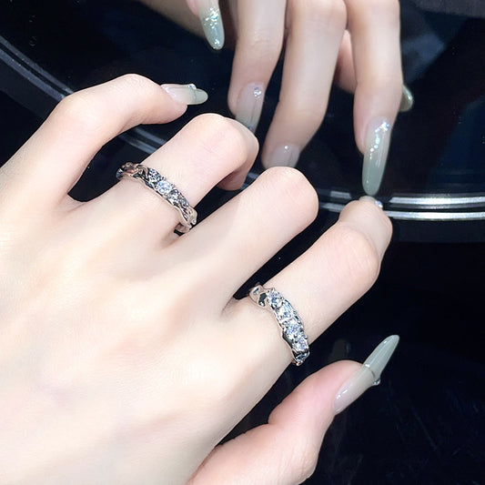 Luxury Minority Design Open High Sense Female Fashion Unique Rings