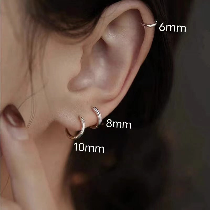 Women's Simple Cold Style Ear Elegant Minority Fashion Personality Affordable Earrings