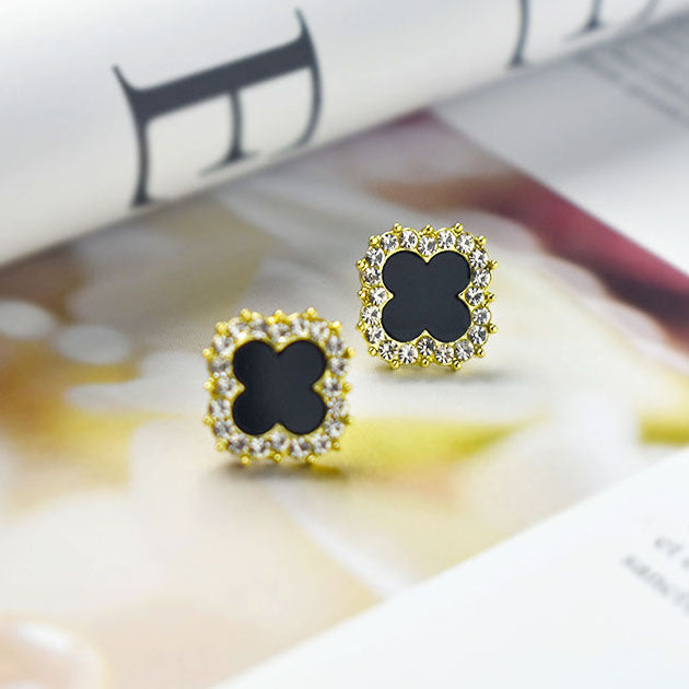 Ear High-grade Rhinestone Simple Stylish Temperament Earrings