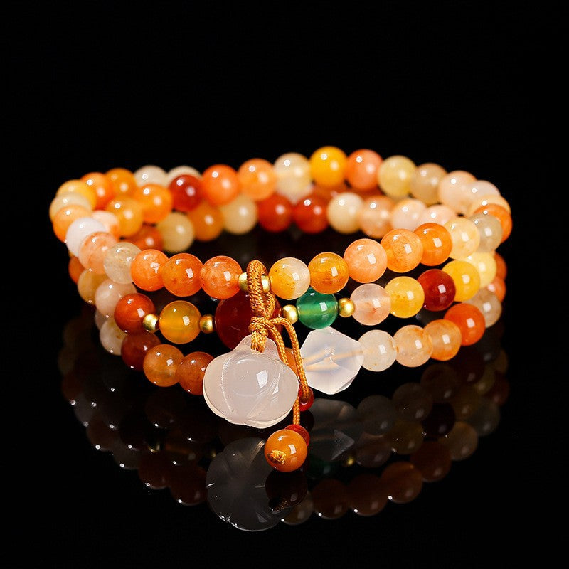 Jewelry Natural Crystal Jade Chinese Tassel Bracelets