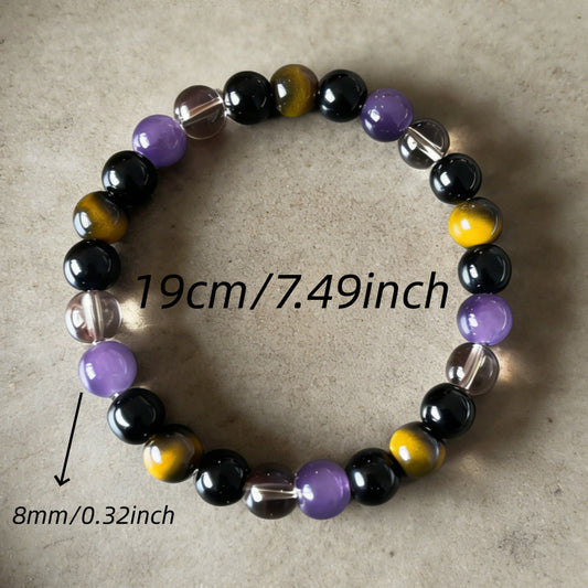Tigereye Tea Crystal Amethyst Black Price Bracelets