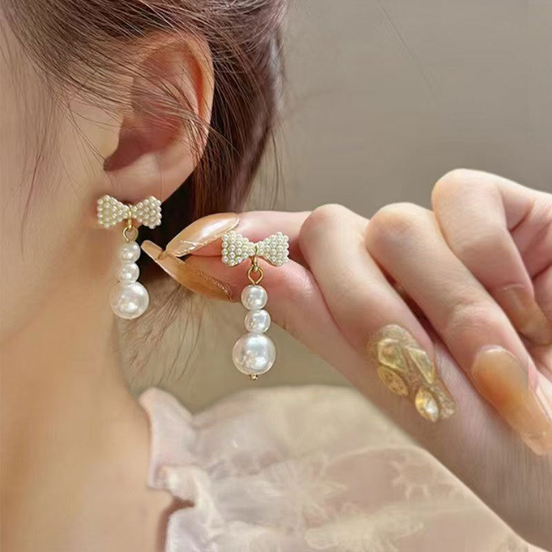 Women's Low Price Promotional Sier Clearance Rhinestone Earrings