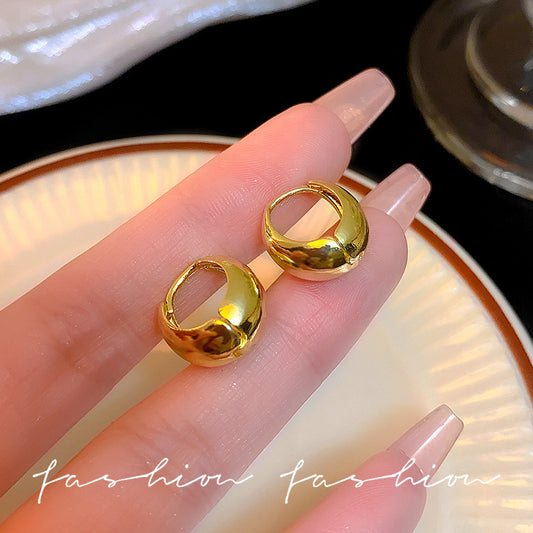 Drop Simple Ear Clip Female Korean Earrings
