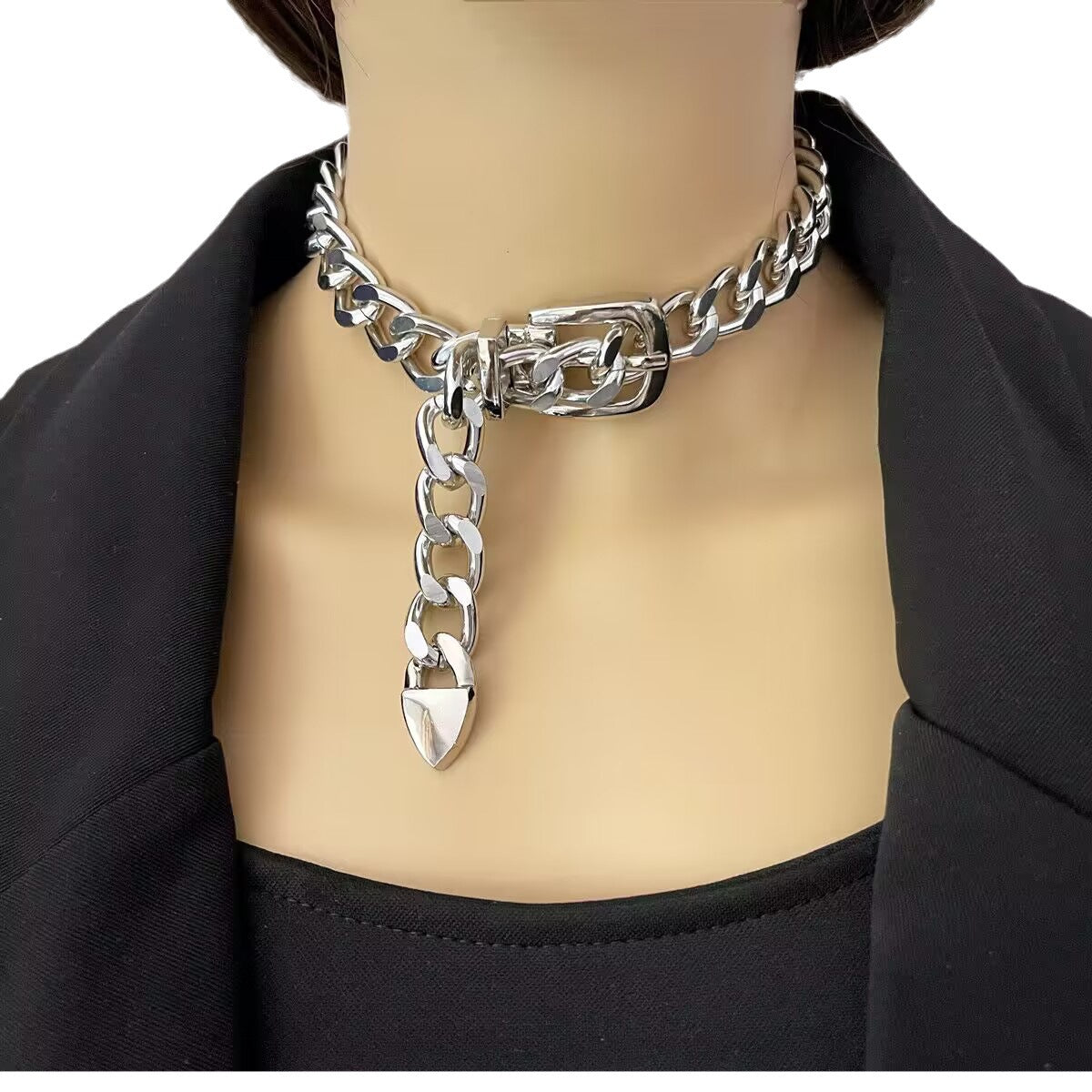 Women's Chain Single Layer Clavicle Fashion Punk Necklaces