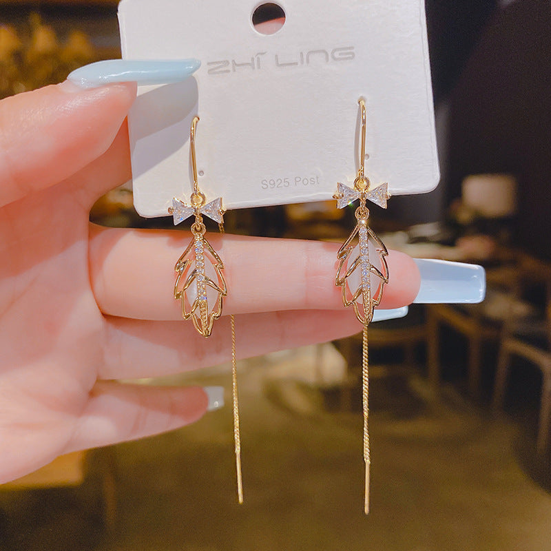 Long Fringe Temperament Fashionable Classy Personalized Earrings