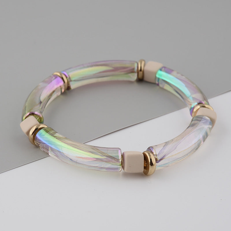 Elegant Fashion Classic Women's Acrylic Elbow Bracelet