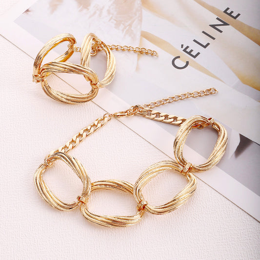 Short Metal Cold Style Fashion Retro Necklaces