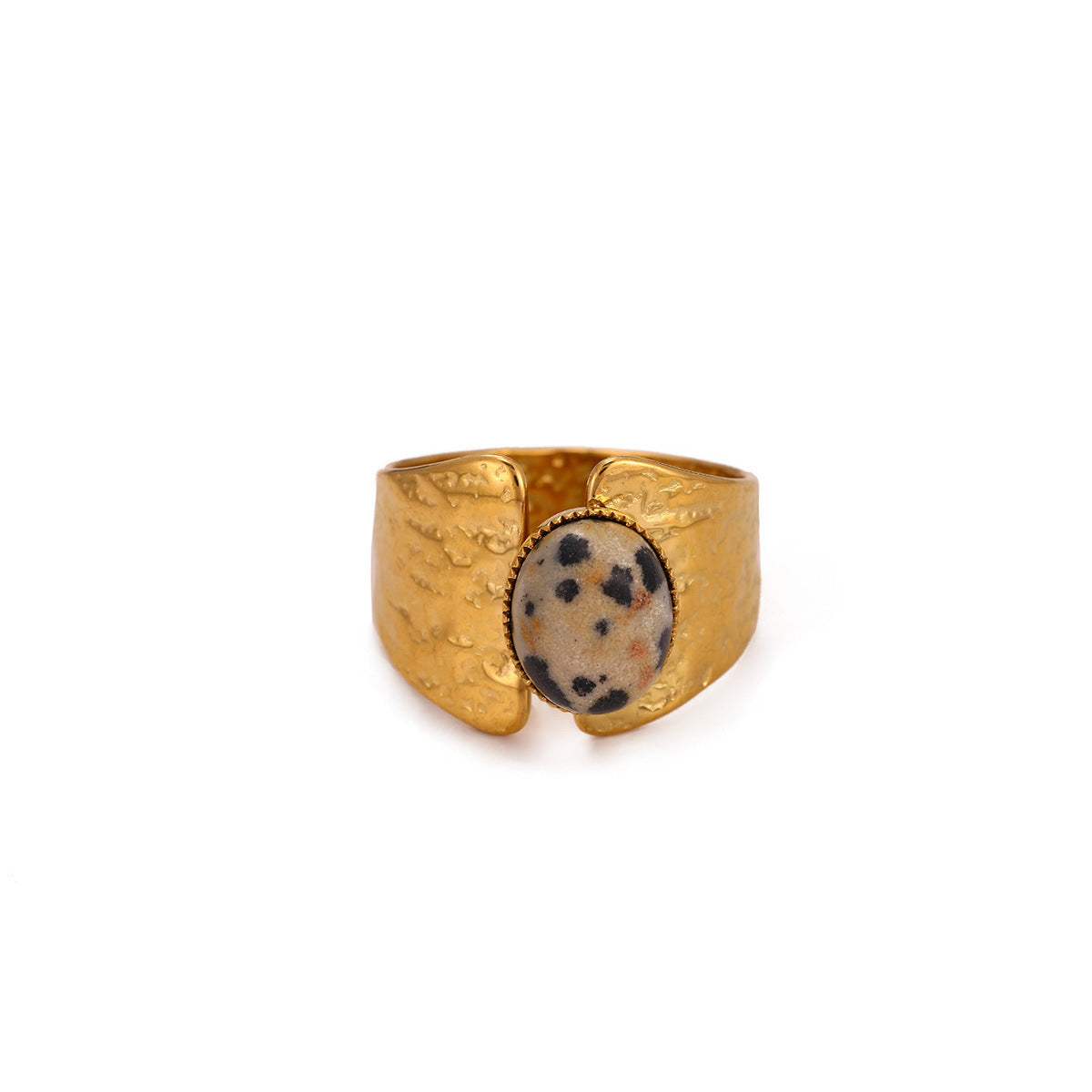 Creative Simple Stainless Steel Open Light Luxury High-grade Ring