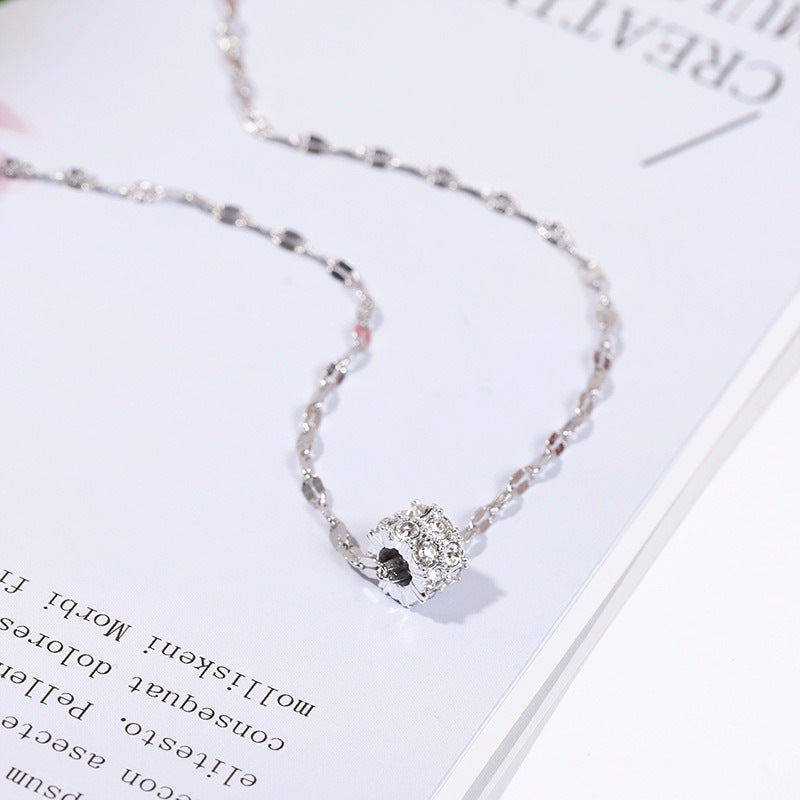 Small Waist High-grade Lucky Beads Clavicle Necklaces