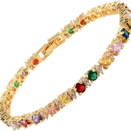 Women's Tennis Zircon Fashion Design Light Luxury Bracelets