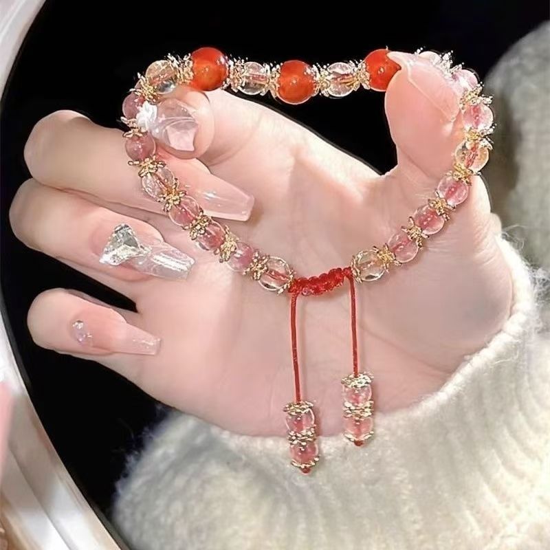 Style Fox Safety Lock Tassel Female Bracelets