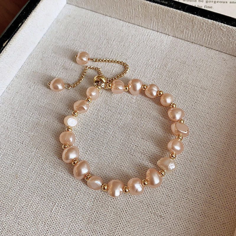 Elegant Freshwater Pearl Simple High Sense Bracelets