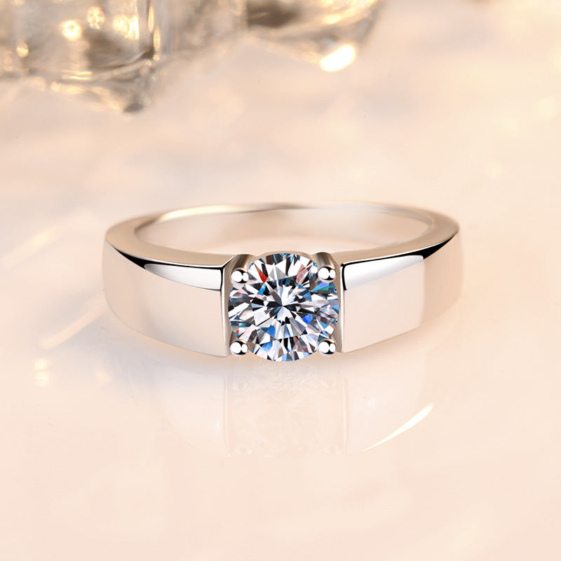 Classic Wedding Graphy Props Inlaid Couple Rings