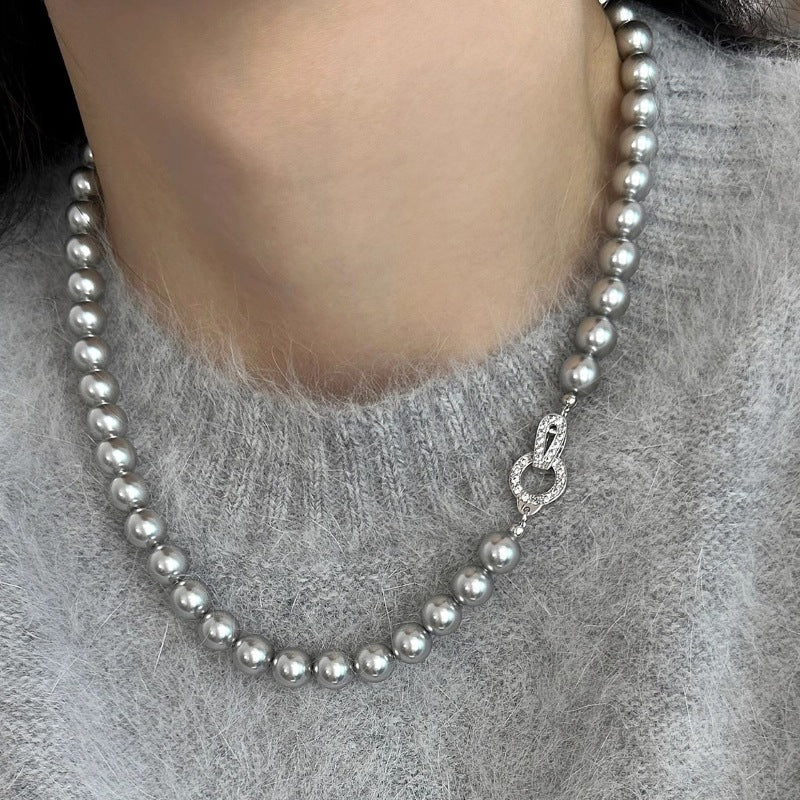 Full Diamond Design Buckle Really Many Necklaces