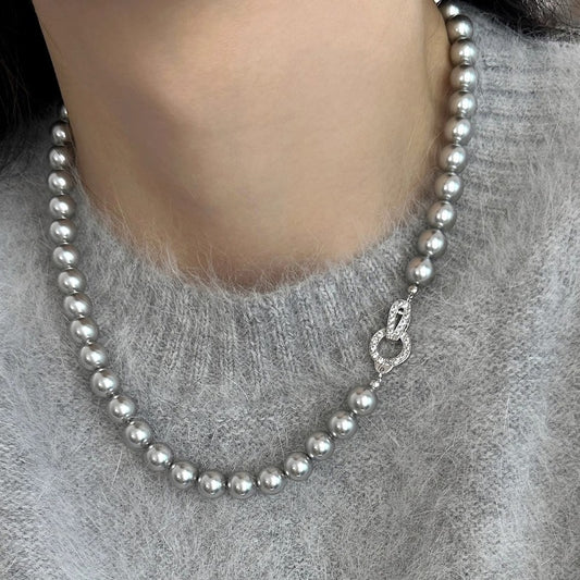 Full Diamond Design Buckle Really Many Necklaces