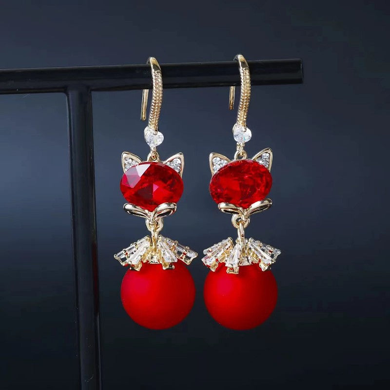 Chinese Style Design Animal Collection Female Fashion Cool Earrings