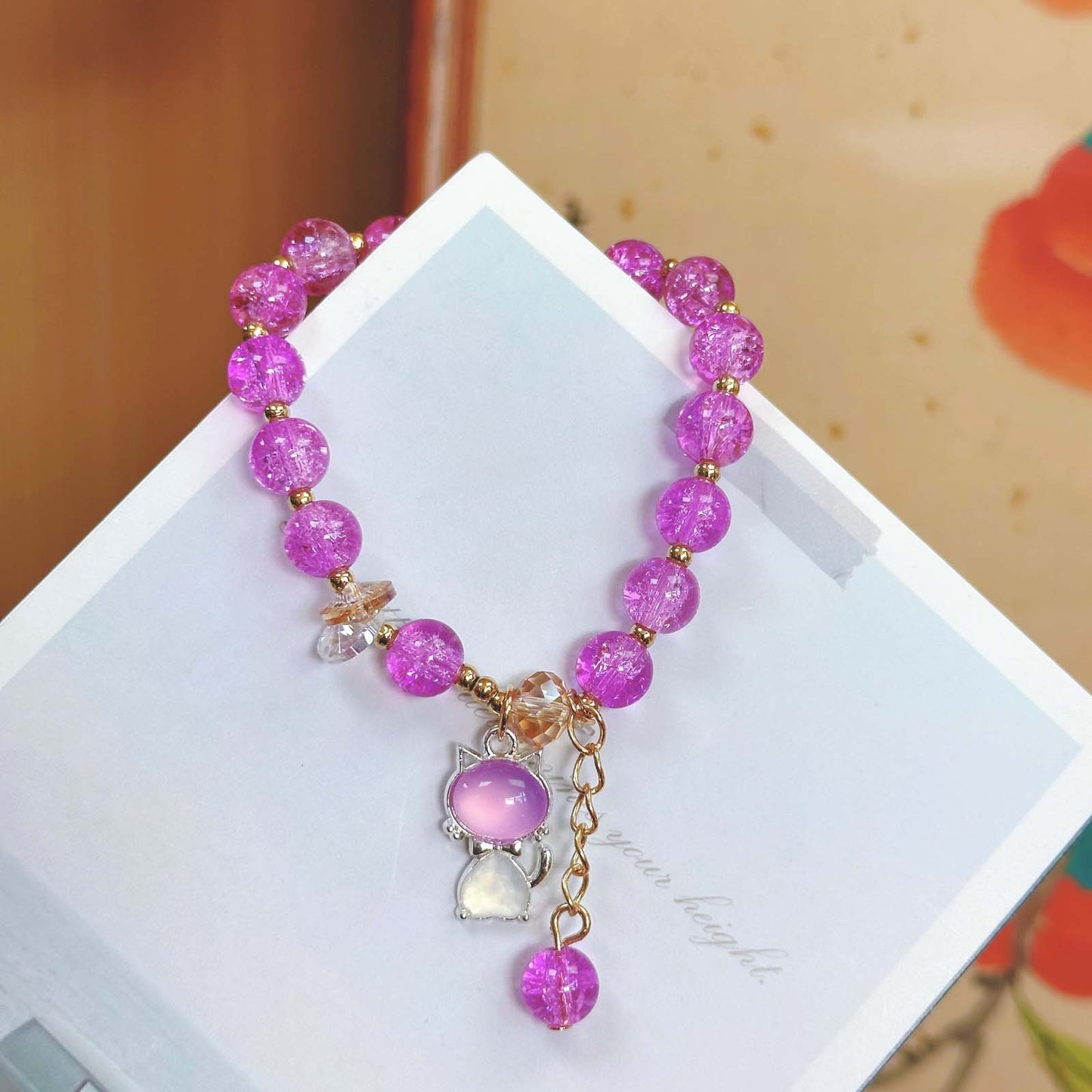 Korean Princess Female Hot Flower Beaded Bracelets