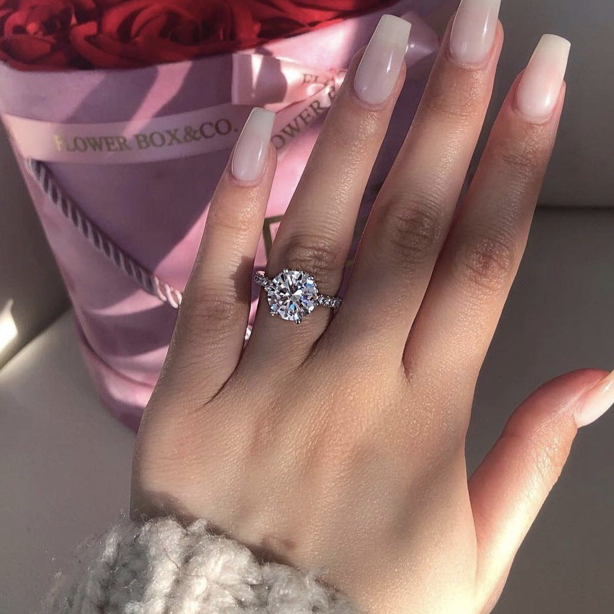 Stylish Simple Versatile Zircon Creative Style Rings