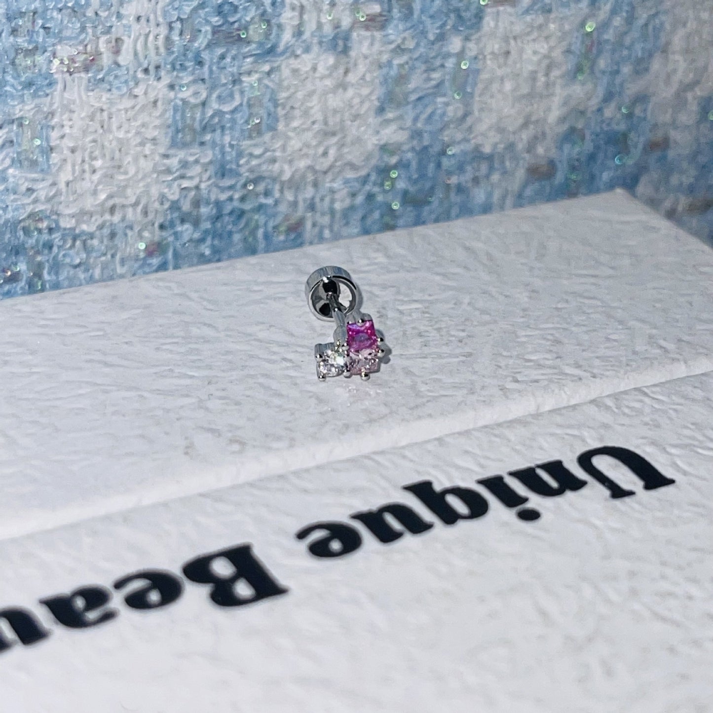 Zircon Four-leaf Clover Small Ear Personalized Fashionable Ladylike Exquisite Rings