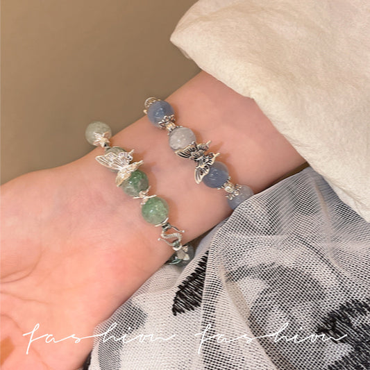 Cool Retro National Girlfriends Couple Design Bracelets