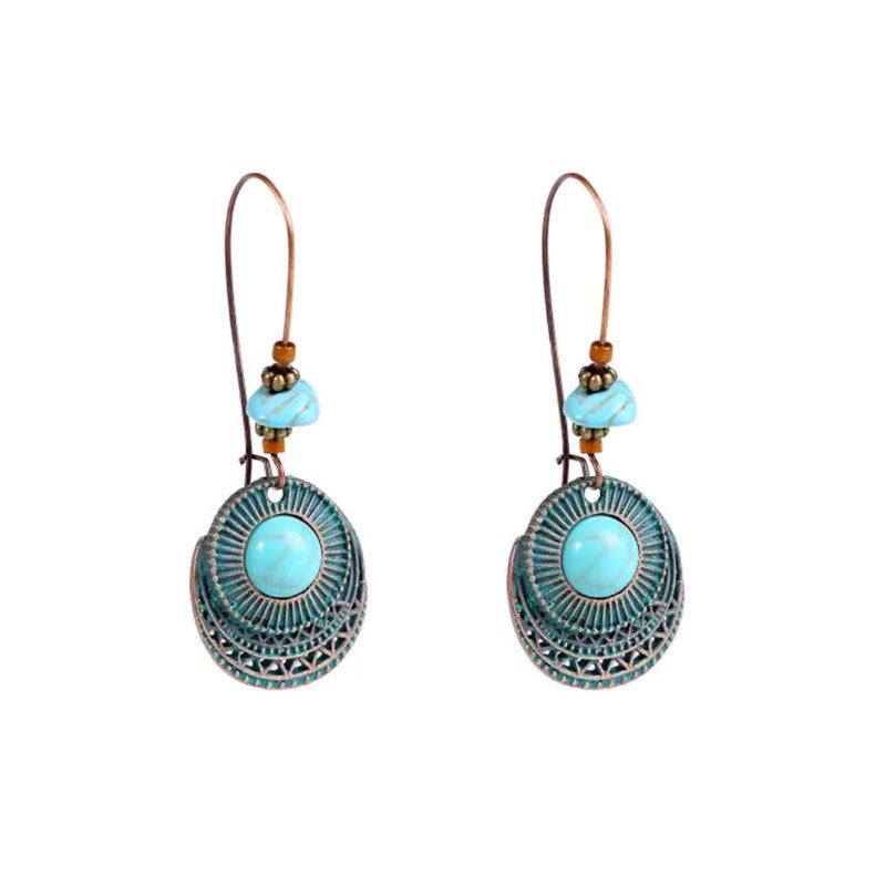 Tribe Ethnic Style Long Fringe Holiday Trip Earrings