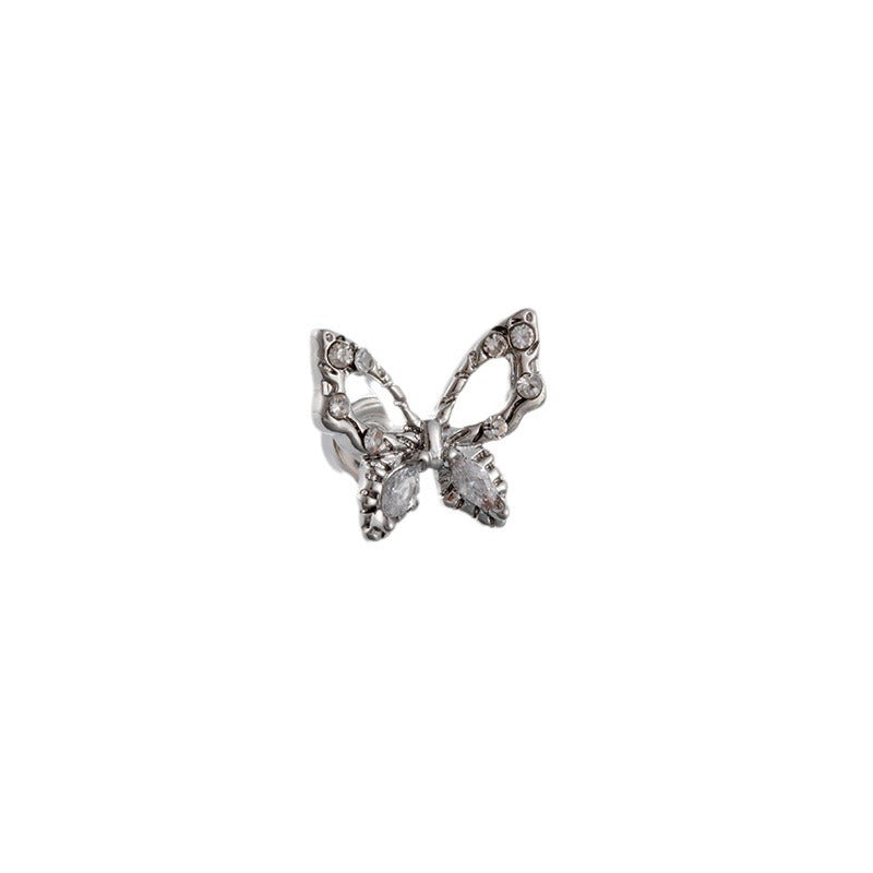 Henson Butterfly Titanium Steel Ear Bone Earrings