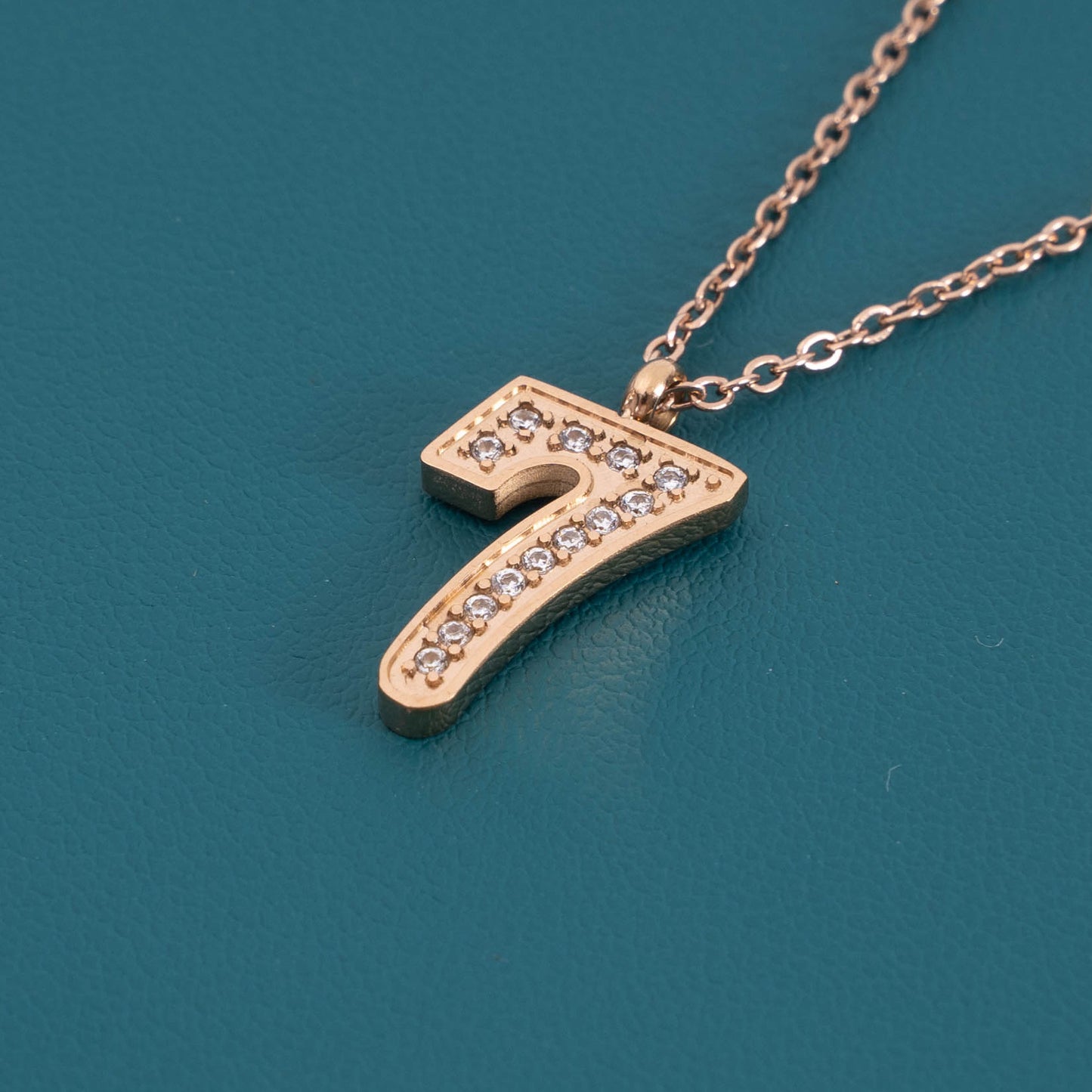 Stainless Steel Titanium Inlaid Zircon Fashion Necklaces
