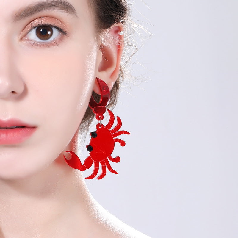 Lobster Crab Goldfish Octopus Shark Frog Earrings