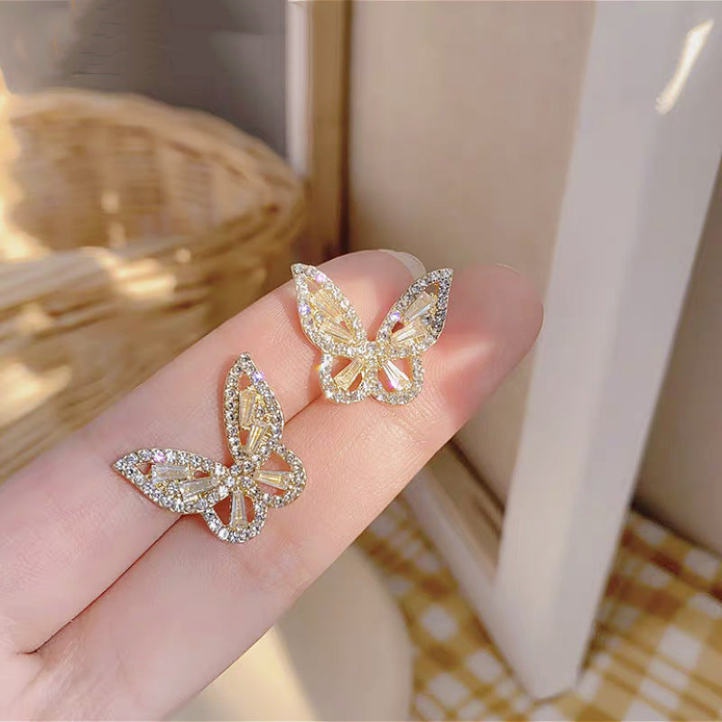 Women's Butterfly Gentle Generous Niche Temperament Sweet Earrings