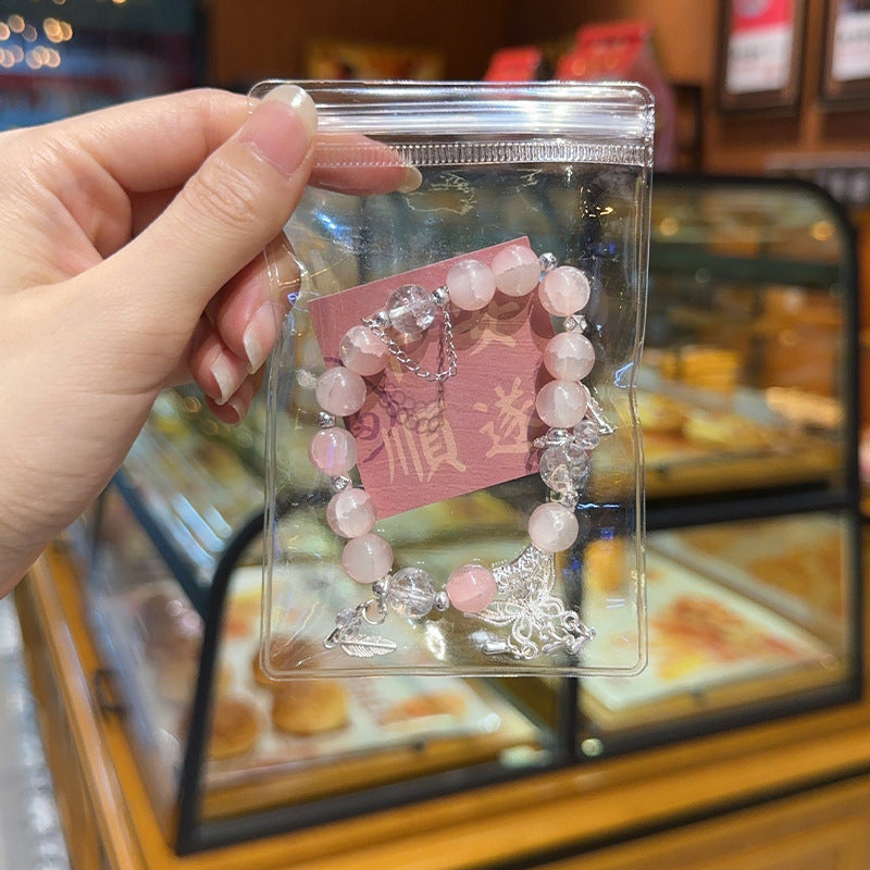 Women's & Men's Glazed Night Market Stall Ceramic Beaded Bracelets