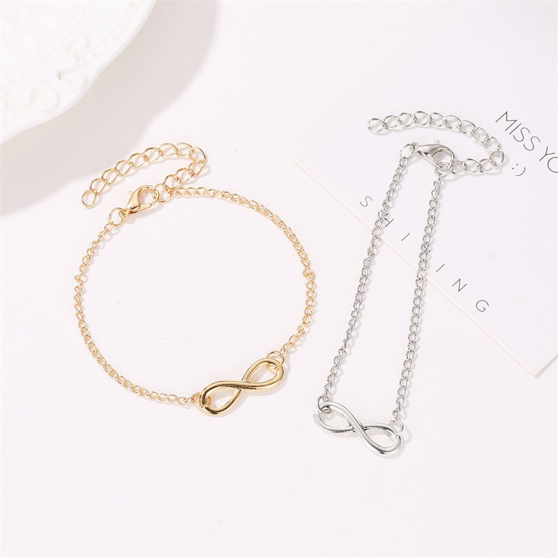 Cool Elegant Simple Personality Number Ornament Bracelets