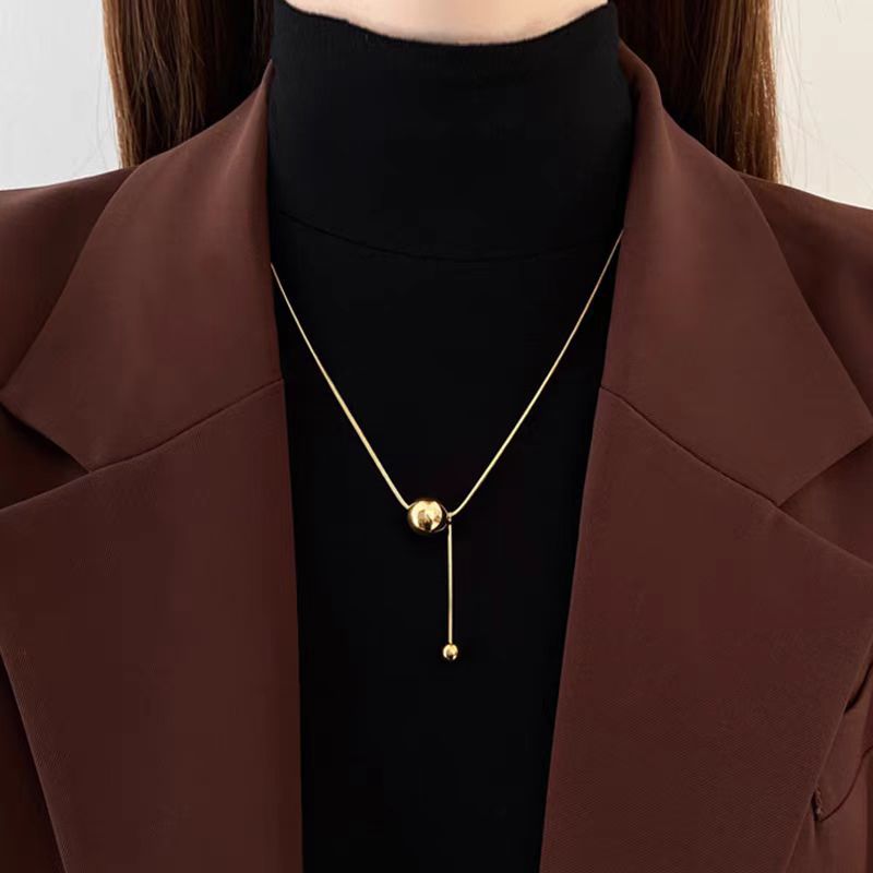 Women's Drawable Long Light Luxury Minority Design Necklaces