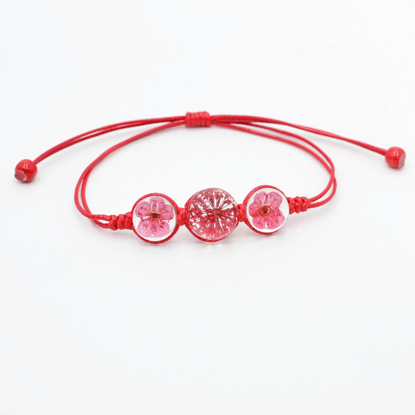 Cherry Blossom Red Rope Hand Weaving Bracelets