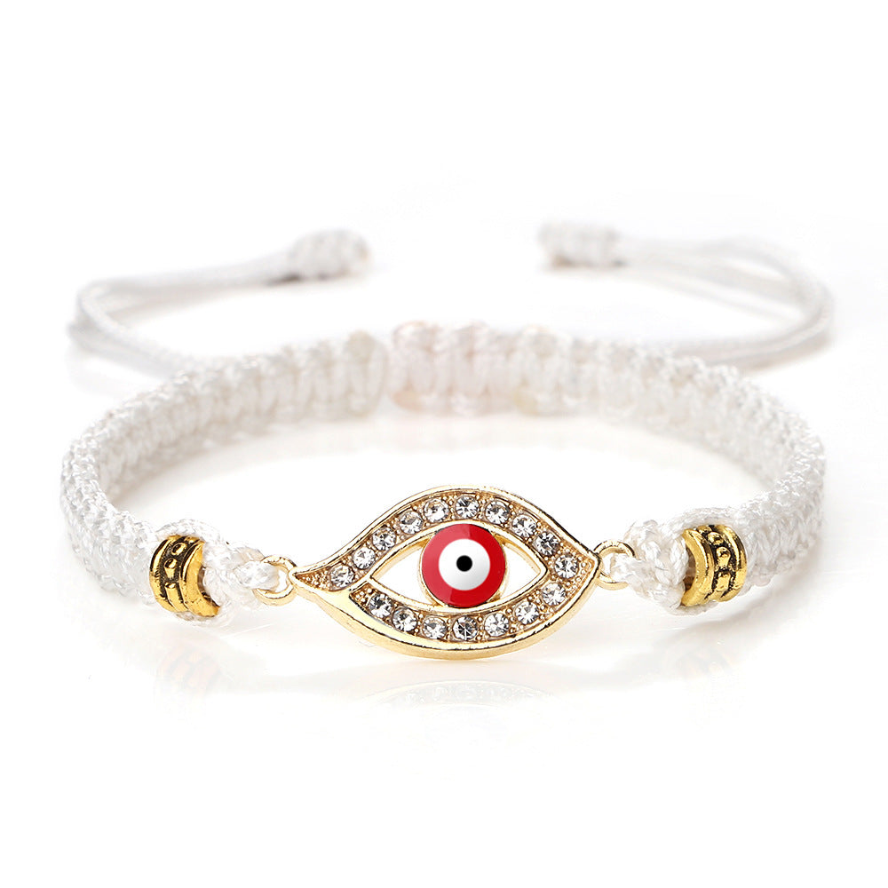 Devil's Eye Starry Eyes Woven Couple Bracelet