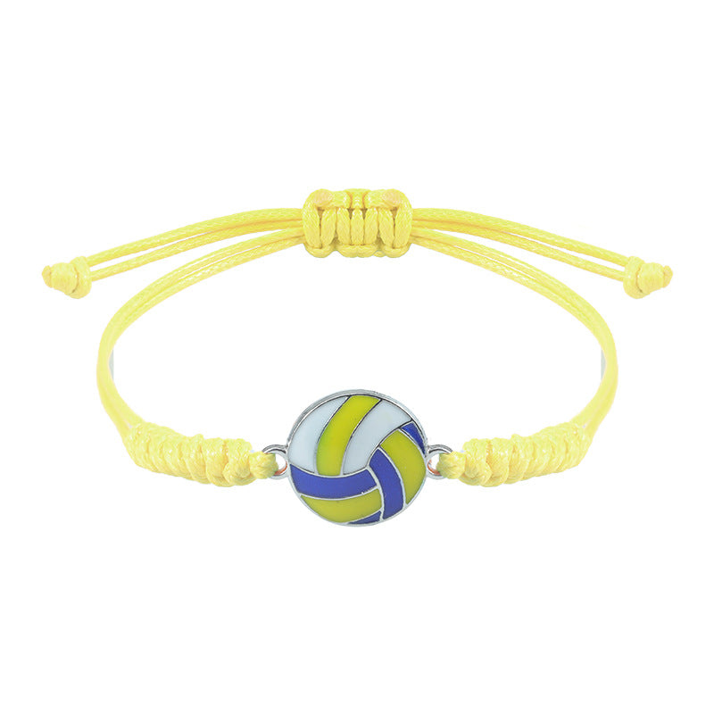 Baseball Football Softball Volleyball Rugby Resin Bracelets