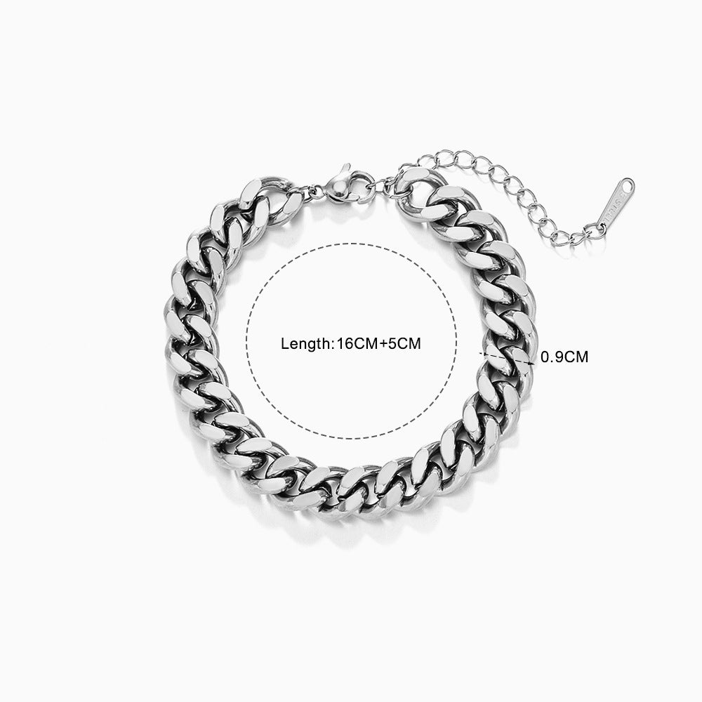Popular Simplicity Basic Style Snake Bone Bracelets
