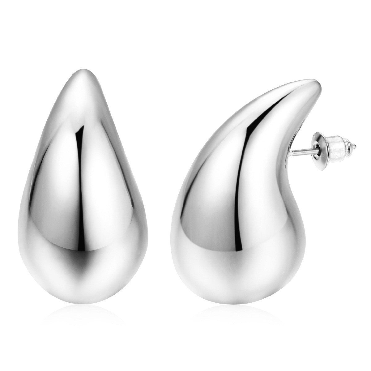 Women's Oversized Water Drop Gold-plated Teardrop Fashion Rings