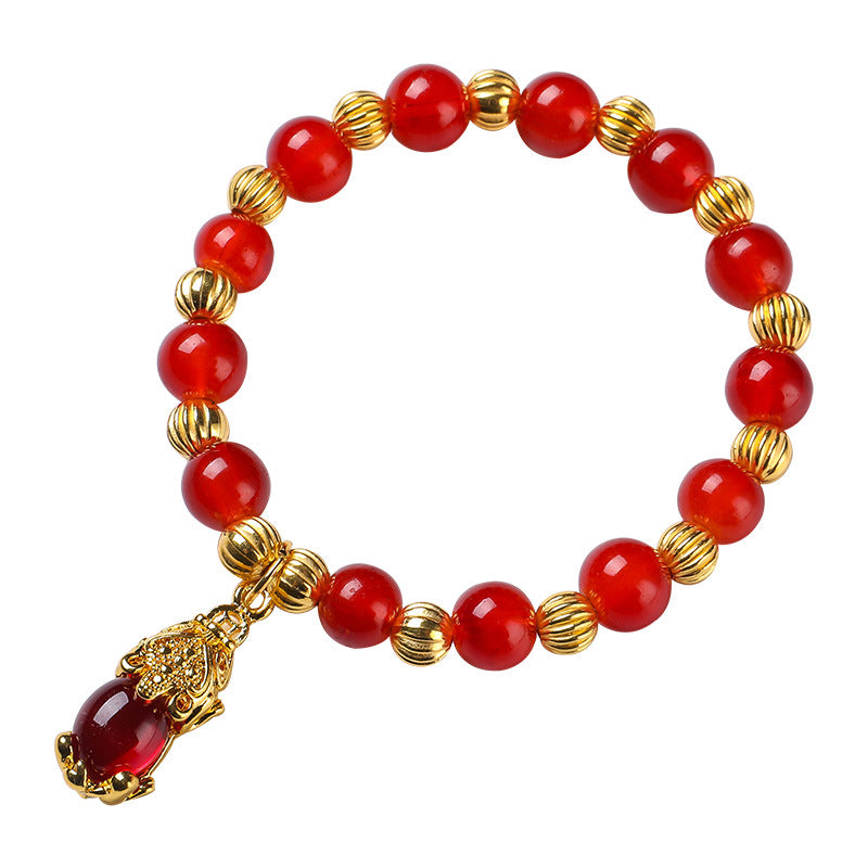 Hare Chic Style Life Crystal Online Bracelets