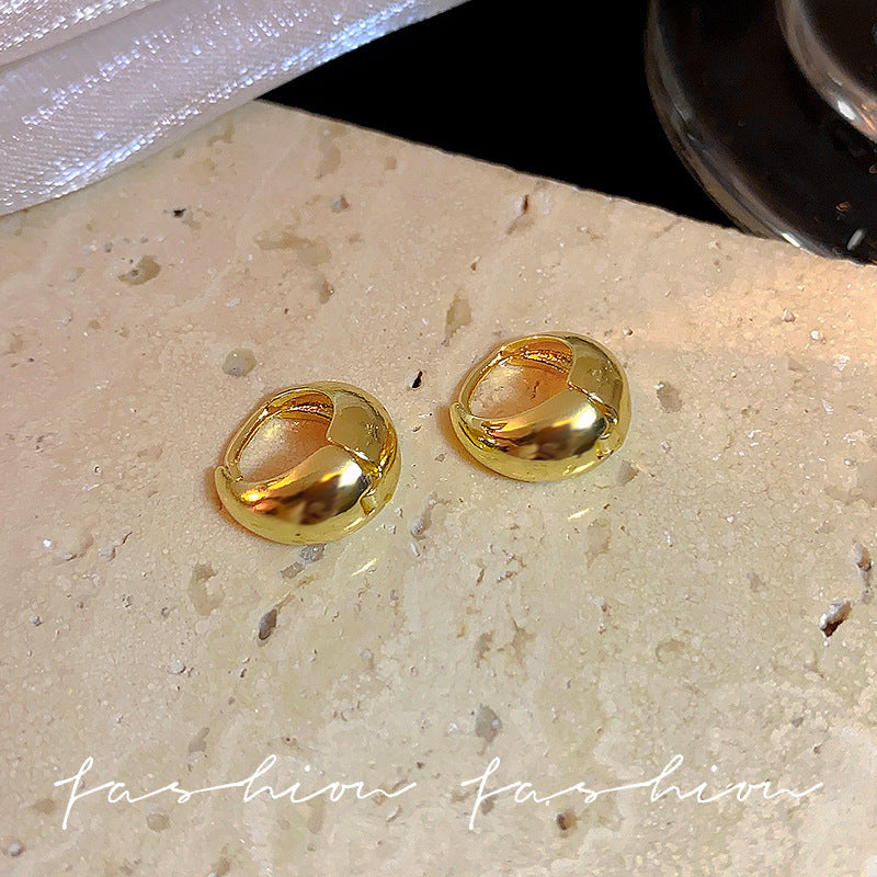 Drop Simple Ear Clip Female Korean Earrings