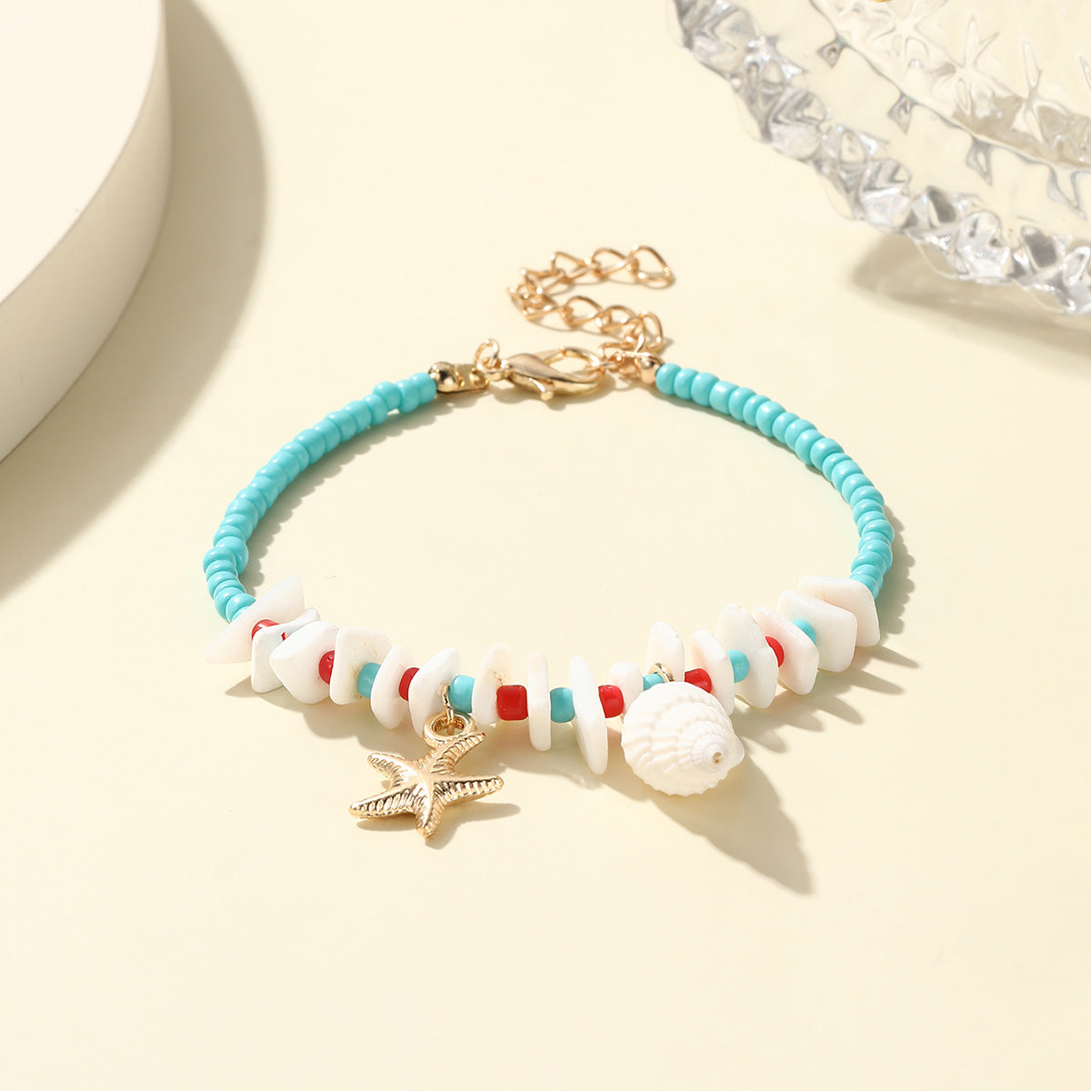 Ocean Style Vacation Beach Series Beaded Shell Bracelets