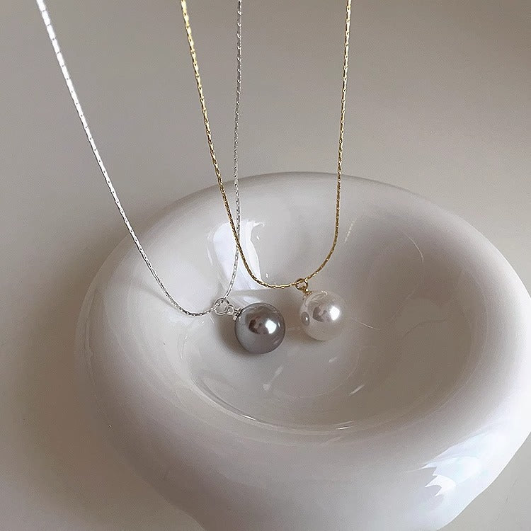 Women's French Fashionable Pearl For Retro High Sense Simple Commute Necklaces