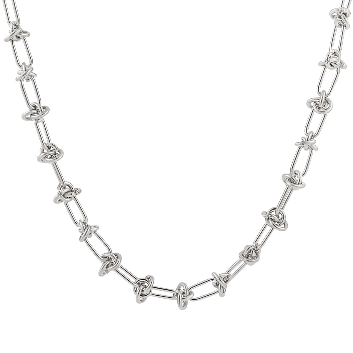 Women's Street Fashion Punk Thorn Knot Chain Jewelry Set