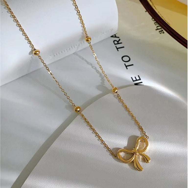 Women's Steel For Gold Starry Sky Clip Necklaces
