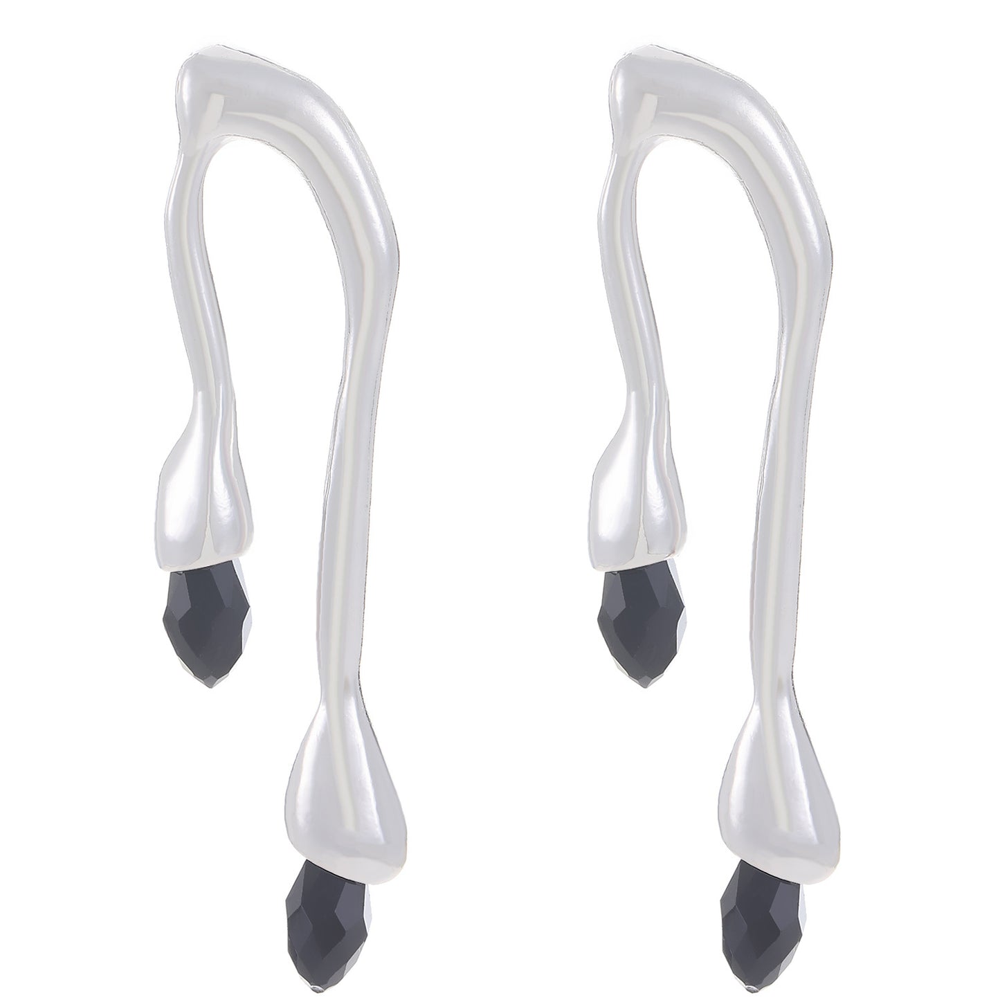 Line Water Drop Small Jewelry Fashion Earrings