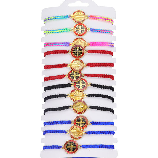 Beautiful Virgin Jude Woven Hand Strap Bracelets