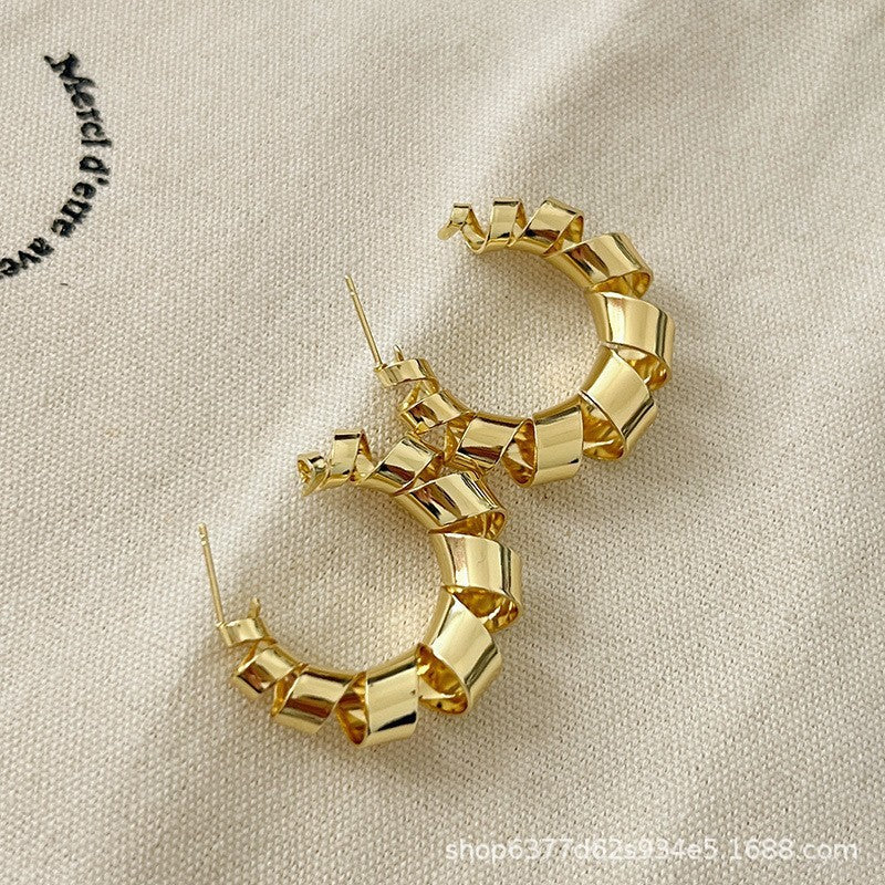 Fashion High Sense Light Luxury Temperament Eardrops Earrings