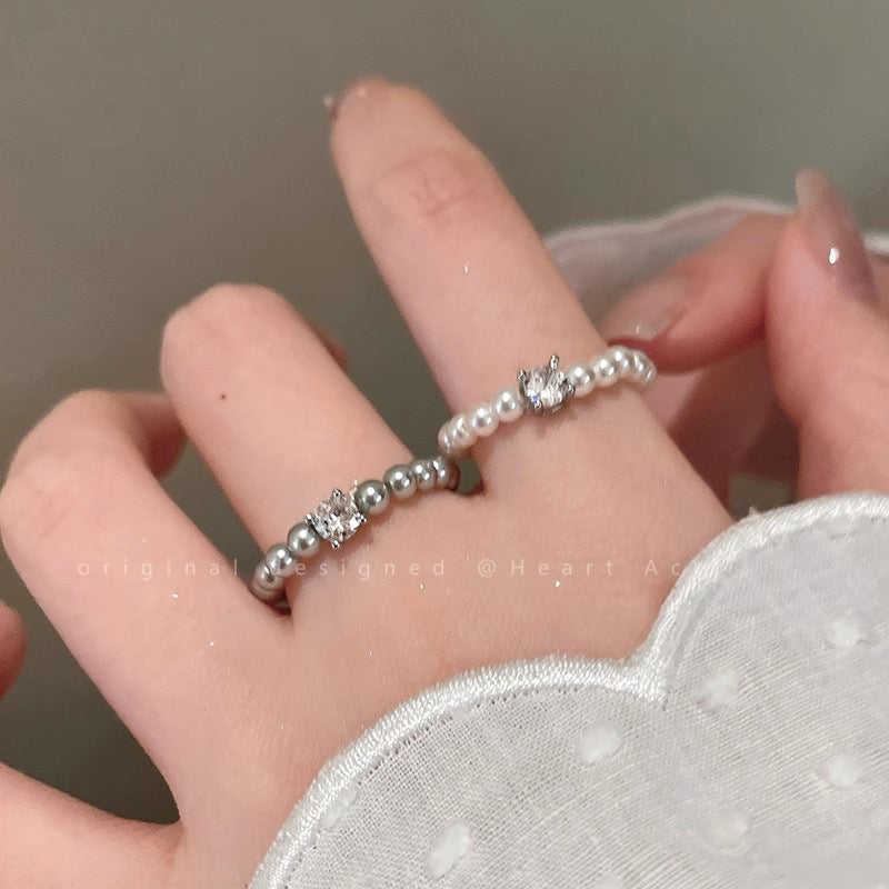 Light Luxury Minority Design Advanced Sense Index Rings