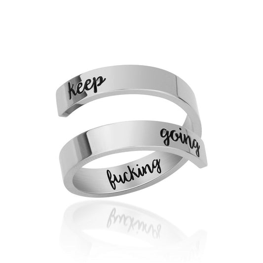 Popular Jewelry Personalized Stainless Steel Titanium Rings